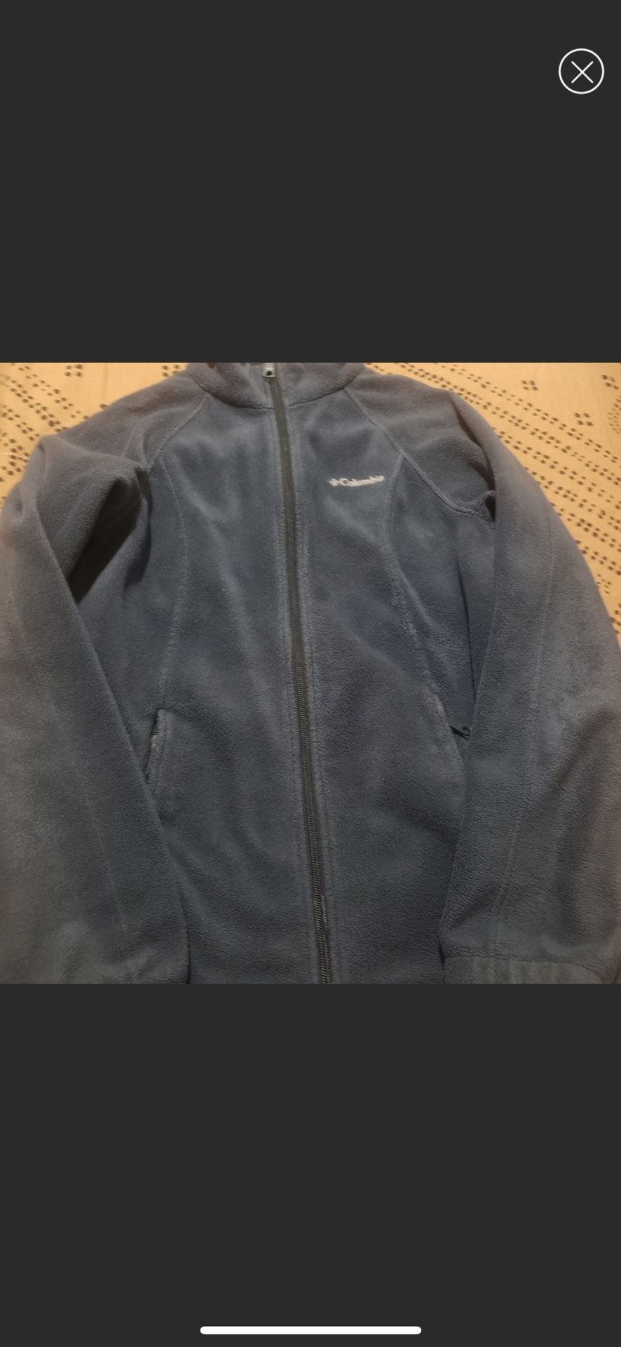 Columbia jacket Unisex Size Small (fleece) 