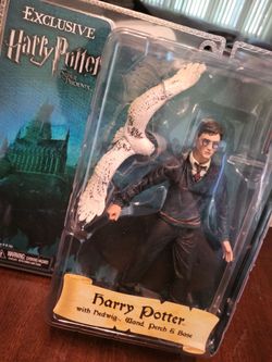 Exclusive Harry Potter With Hedwig Figure
