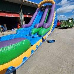 2 Giant 18ft Water Slides, Ready To Rock Your Next Event!