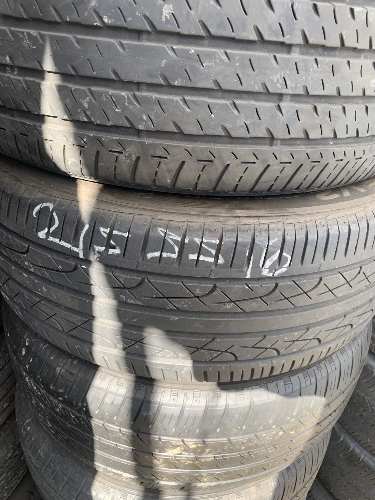 215-55-16 used tires just $15 a piece