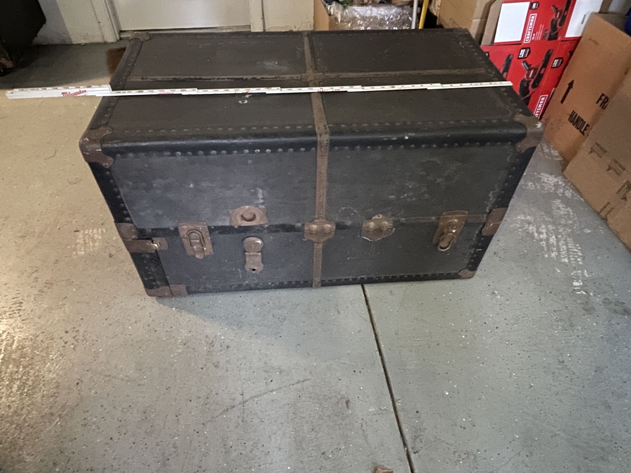 Antique Steamer Trunk