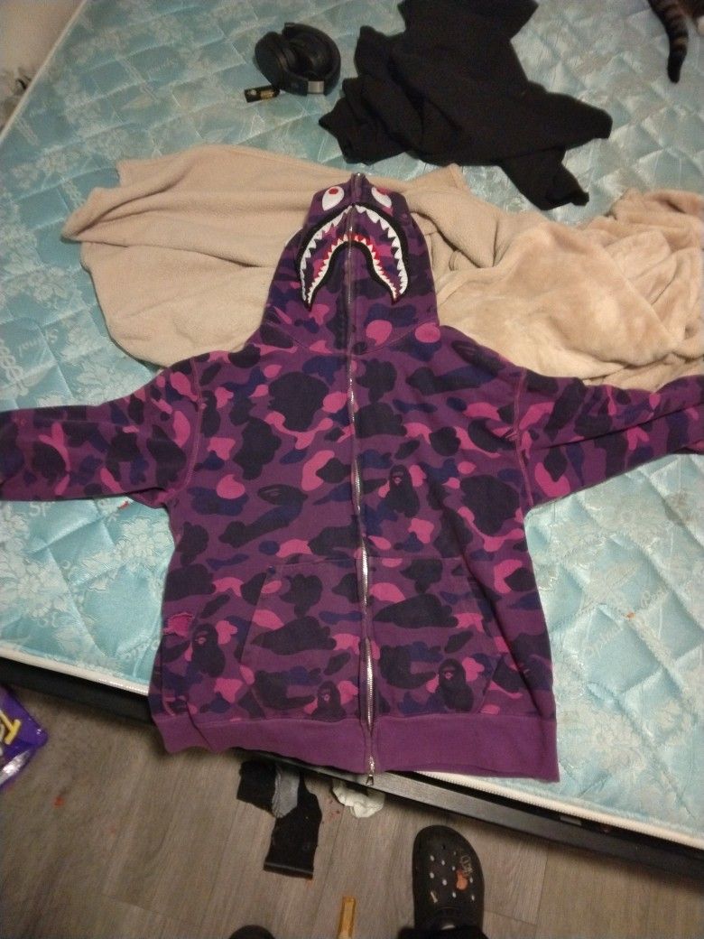 Real Bape Hoodie Used