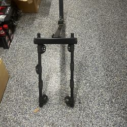 thule bike rack—comes with adapter and locking hitch pin