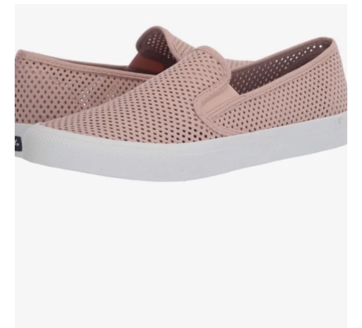 Used Women's Pink Slip-On Shoes Size 9