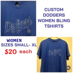 Dodgers Women’s Tees Bling