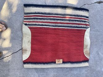 Horse Saddle Hand Woven - Backside Is Wool 