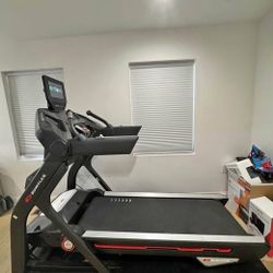 BowFlex BFX Treadmill 10, 552 Adjustable Dumbbells, Stowable Bench, all Mats Included 
