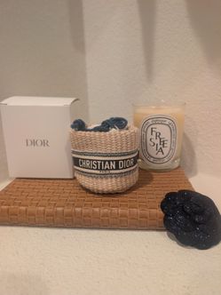 Christian Dior Paris Woven Basket bag