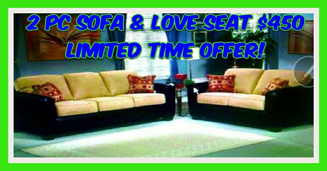 Sofa sale ends soon!!! 2pc. $450