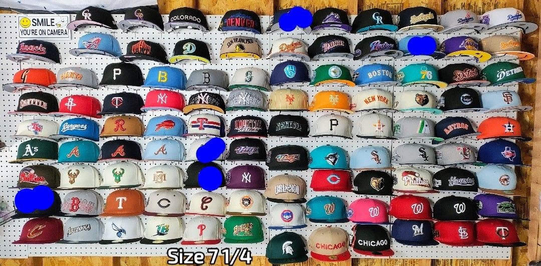 New Era Hats Fitted Size 7 1/4
