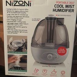 Nizoni portable 360 coolest humidifier