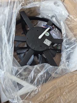 BELLA DEPOT 18"BLACK METAL 4 LIGHT CEILING FAN
