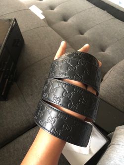 Black men’s belt size 35-48