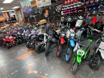 ATV, dirt bike, go kart
