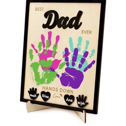 Fathers Day Present-Diy Wooden Plaque