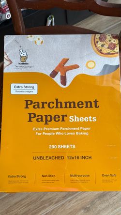 Katbite Parchment Paper Sheets – 200 Sheets (New, Sealed)