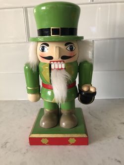 Vintage Wood Decorative Nutcrcker