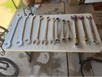 Large industrial wrenches