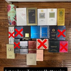 Colognes & Perfumes ($60 each / check out my individual listings for close up pics)