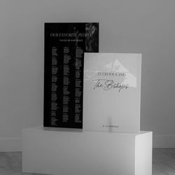 Luxury Acrylic Wedding Signs – Made & True (Modern Home / Event Décor)