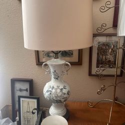 Vintage Porcelain Lamp 