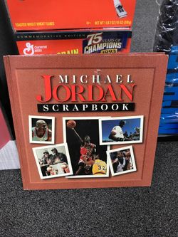 Michael Jordan scrapbook