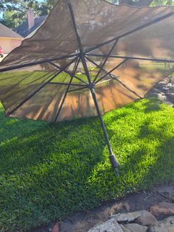 Huge sz pool umbrella with long pole paraguas higante DESPONIBLE