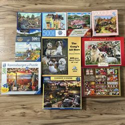 500 Piece Puzzles 