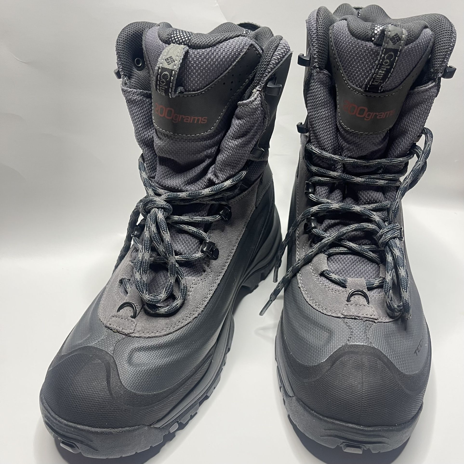 Columbia Mens Waterproof Omni-grip Techlite 200grams Boot Excellent!! BM1490-028 Mens Size 8