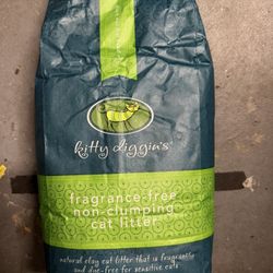 Kitty Diggins™ Natural Non-Clumping Clay Cat Litter – Fragrance & Dye Free (7 lb)