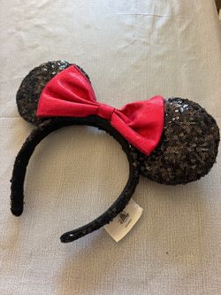 Disney ears - Minnie Mouse sequined