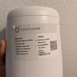 CenturyLink Internet Modem 