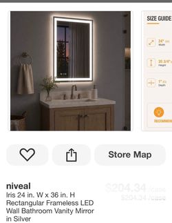 Niveal Iris LED Mirror
