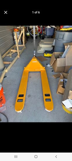 New pallet jacks $299/Used $189-249