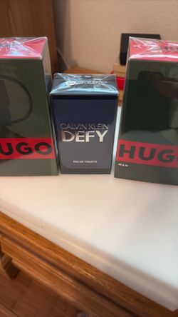 2- Hugo 125ml & Calvin Klein defy for men