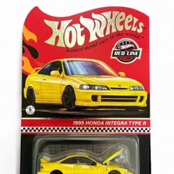 Hot Wheels 2023 RLC Exclusive 1995 Honda Integra Type-R Yellow