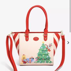 Her Universe Disney Winnie The Pooh Christmas Ornament Satchel Bag
