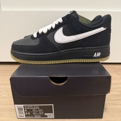 Nike Air Force 1 Low “Black Gum Light Brown White” Men’s Size 8 IB6388-001