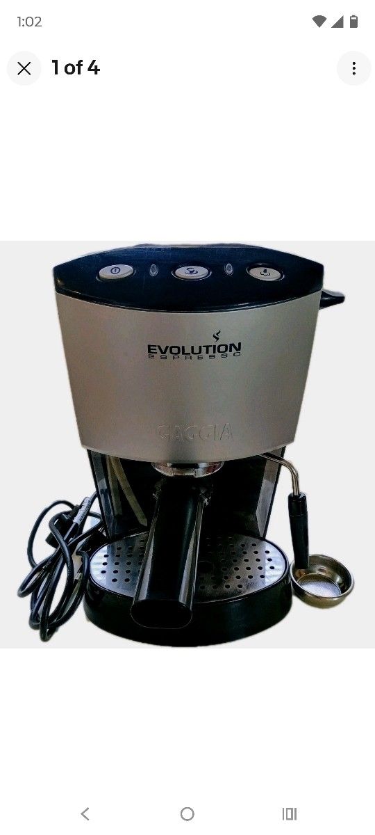 Gaggia Evolution: espresso machine 