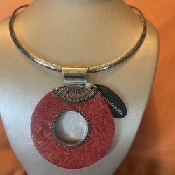 Sterling Silver Necklace With Pendant 