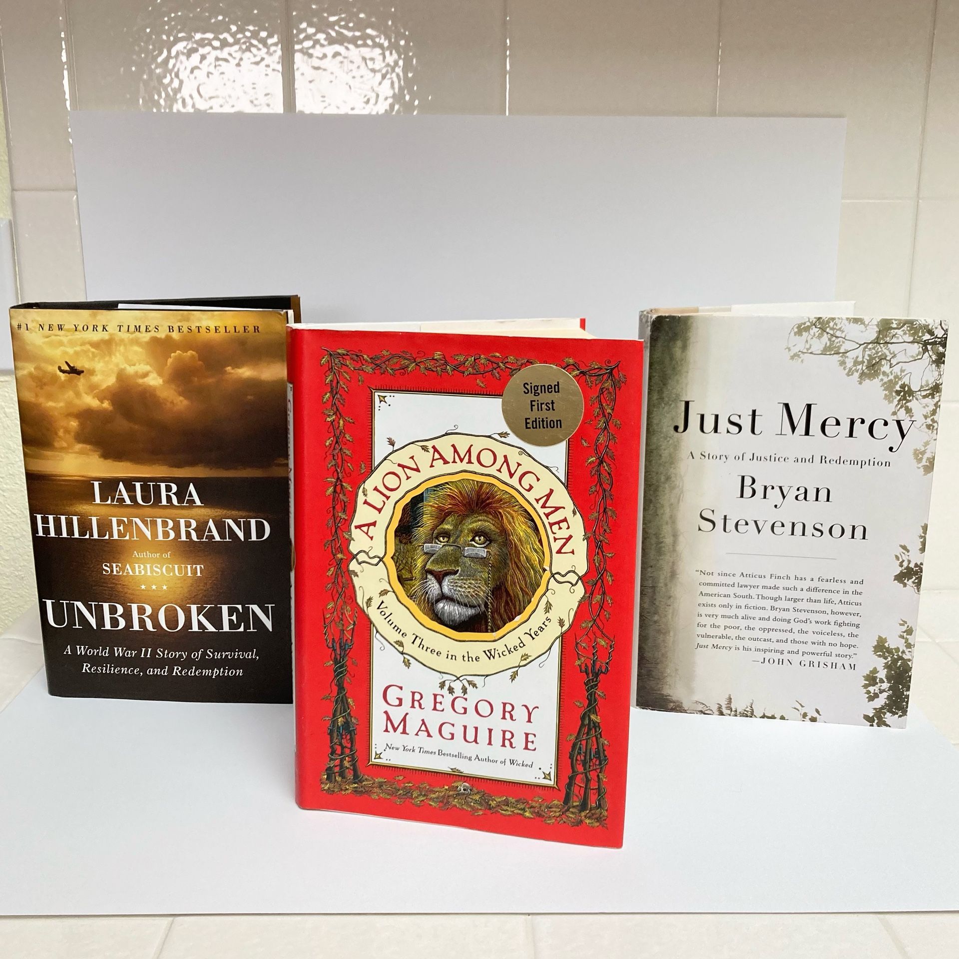 (3) Hard Cover Books