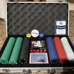 Poker Set With Aluminum Case 
