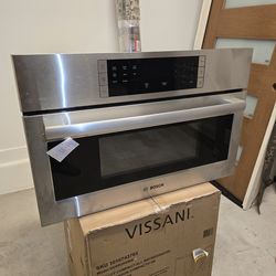 Bosch 500 Series 30" Built-In Microwave 1.6 cu ft Stainless Steel