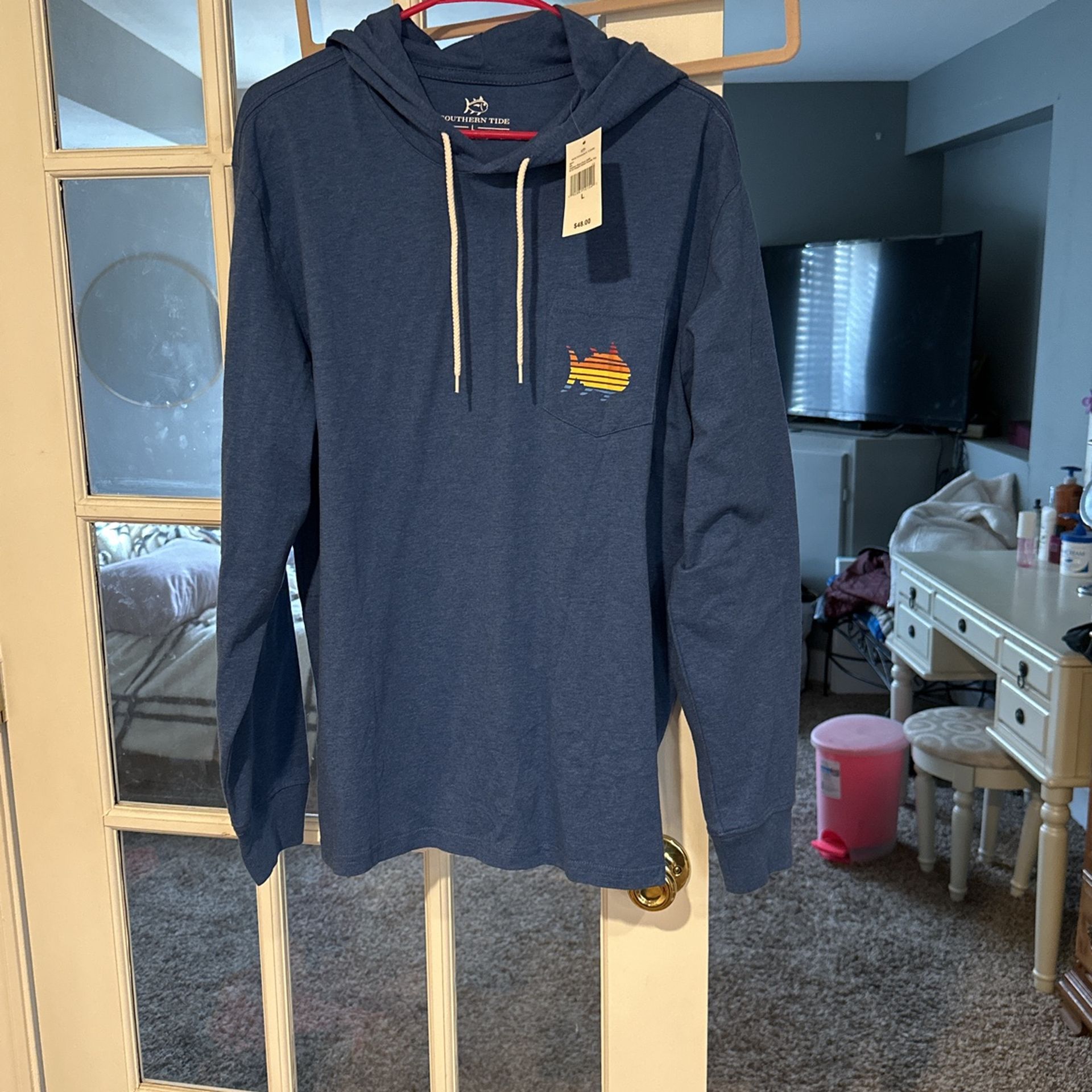 New Southern Tide Meds Long Sleeve Shirt 