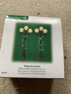 Department, 56 Holy Covered Lamp Post