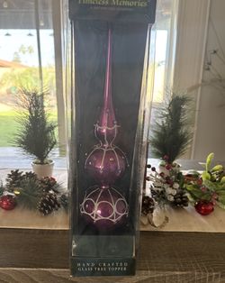 Christmas Tree Topper(glass)