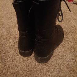 Women's  Lace Up Boots Size 7 