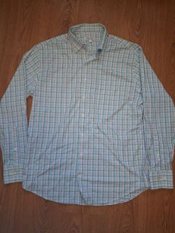 Peter Millar Summer Comfort Shirt Large Multicolor Plaid