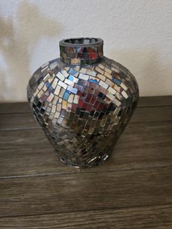 Mirrored Vase