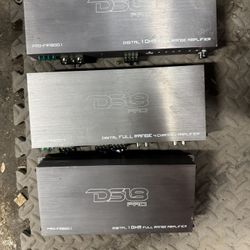 3 DS18 Amps